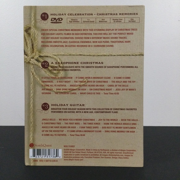 Lot of 7 Holiday DVDs featuring sights, lights and music of the Season - Picture 10 of 16